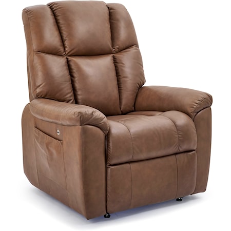 Power Recliner w/ Headrest & Lumbar