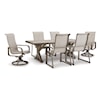 Signature Design by Ashley Beachcroft 7-Piece Outdoor Dining Set