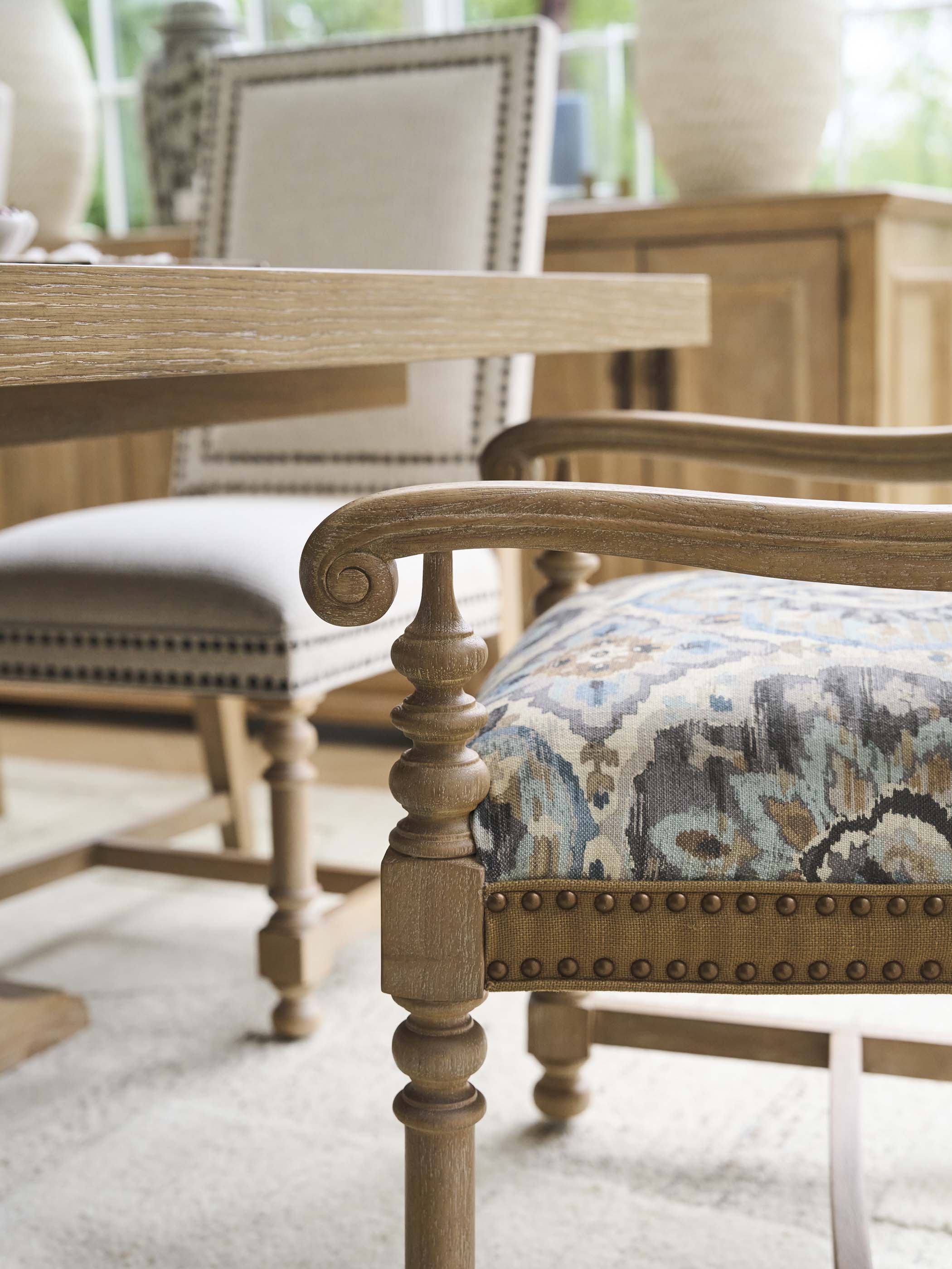 Barclay Butera Montecito Anderson Custom Upholstered Arm Chair