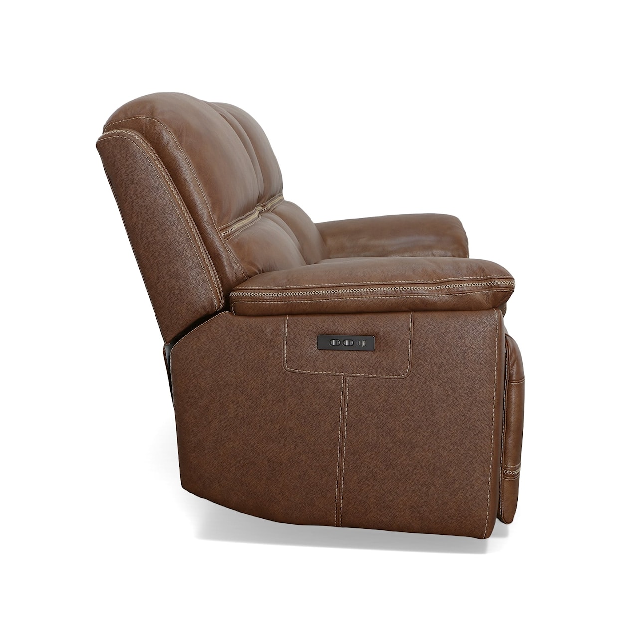 Flexsteel 1759 Jackson Power Reclining Console Loveseat