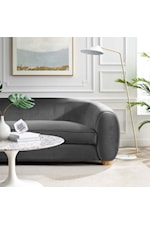 Modway Abundant Velvet Sofa