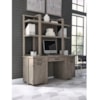 Aspenhome Platinum Desk and Hutch