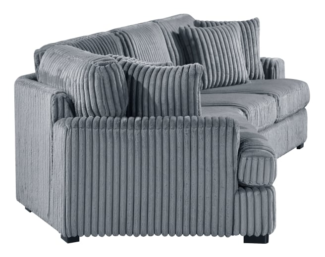 Homelegance Warwick 2-pc. Sectional Sofa w/Left Cuddler