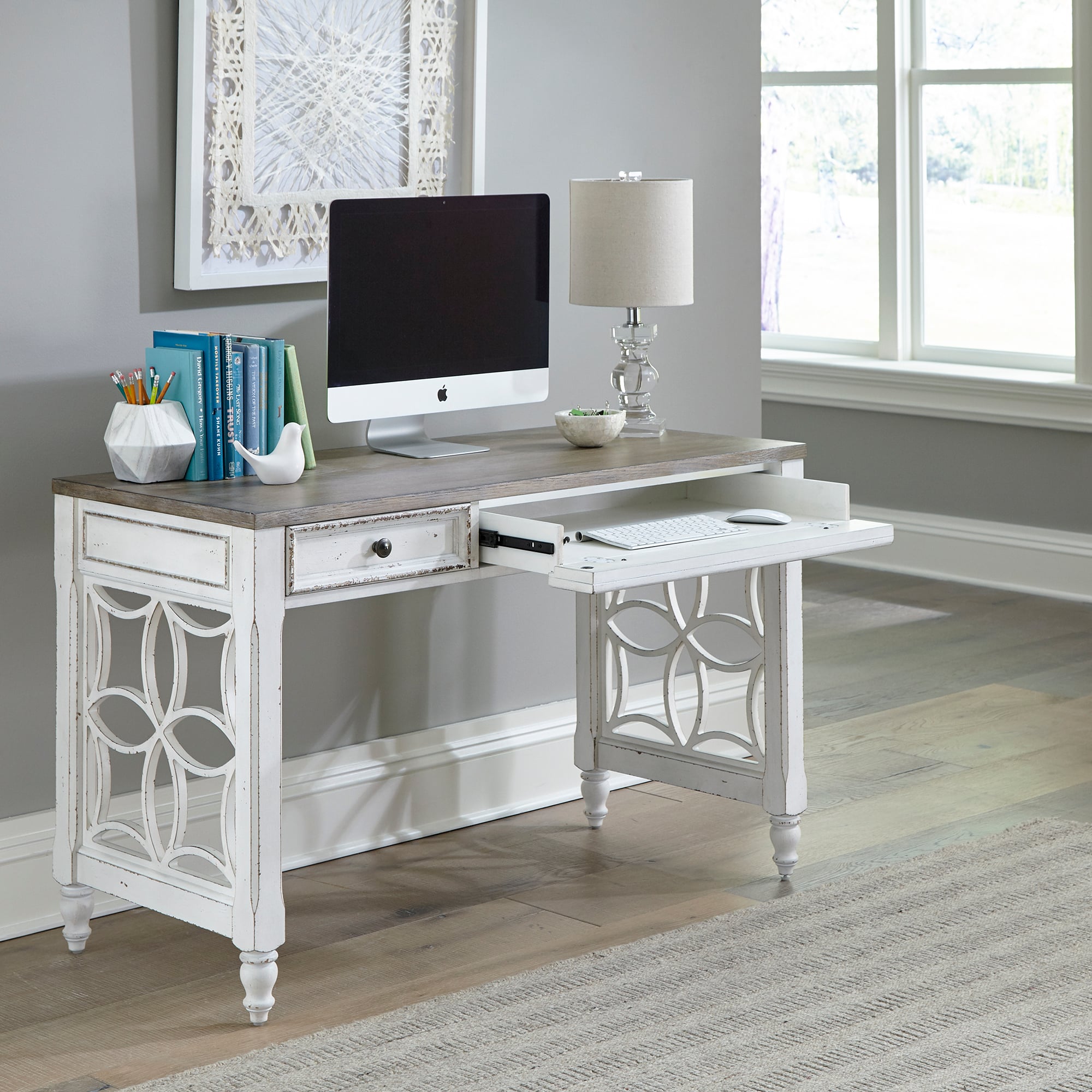 magnolia manor lift top writing desk