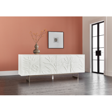 Four-Door Credenza