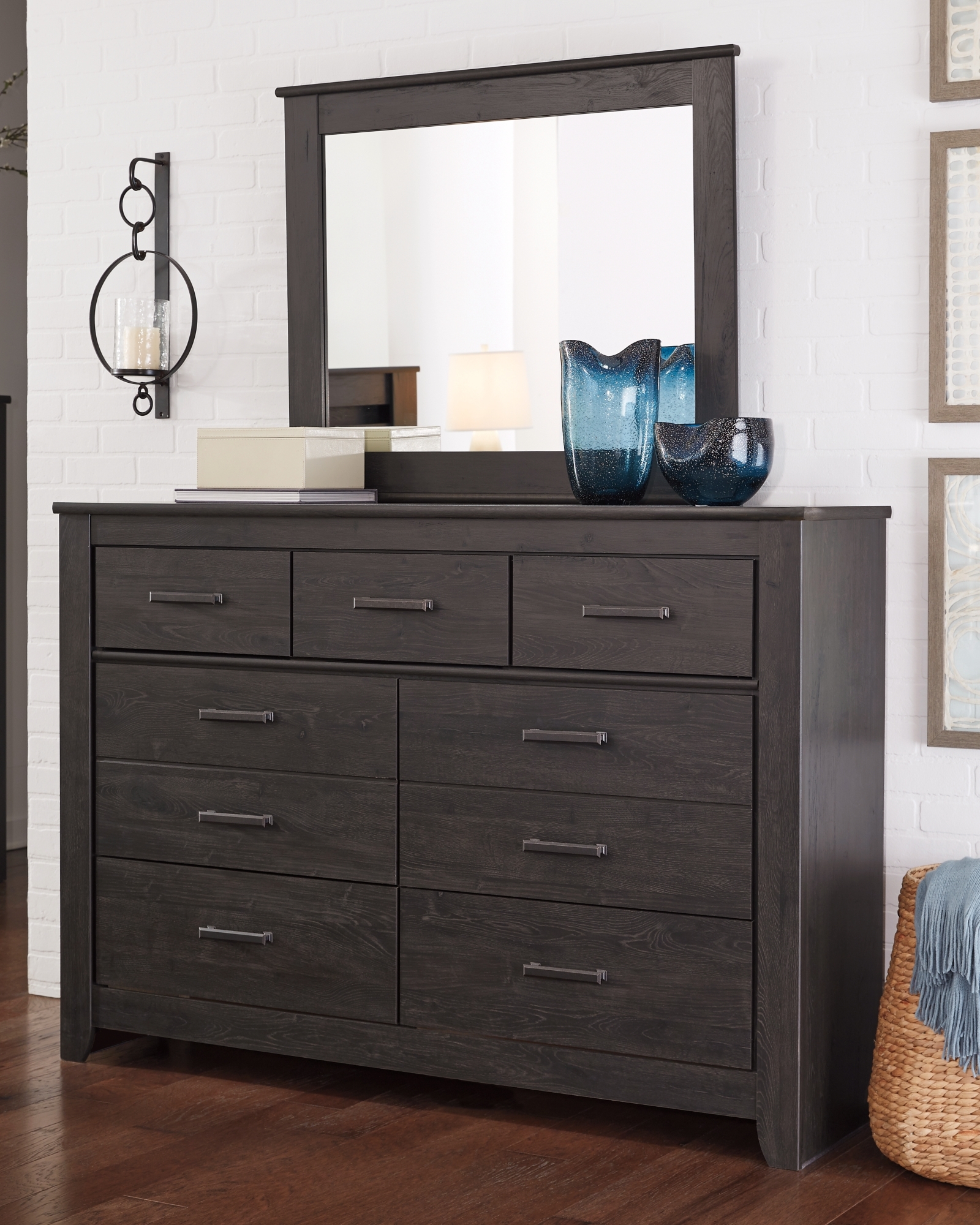 Signature Design by Ashley Brinxton Dresser, Mirror And Nightstand