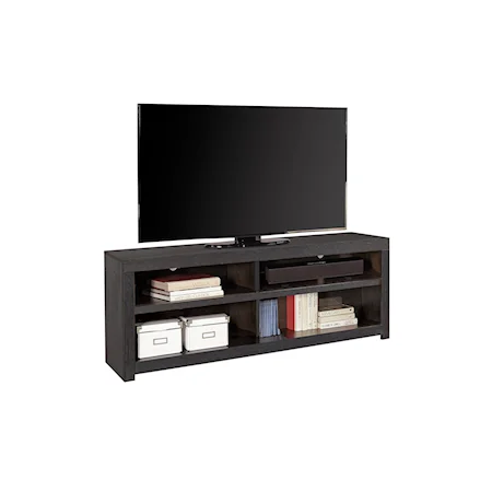 Contemporary 60" TV Console with Wire Management