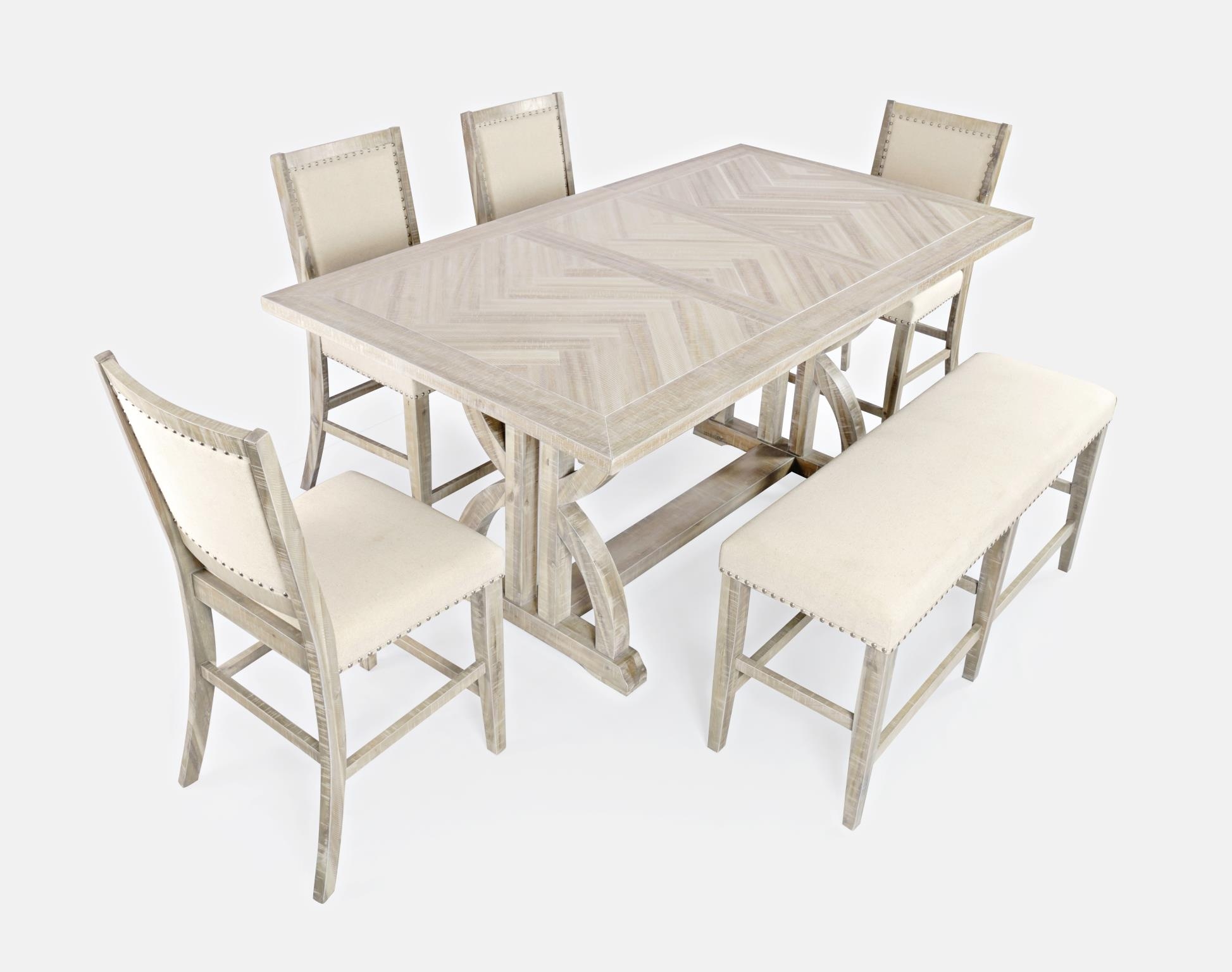 6-Piece Counter Table and Chair Set