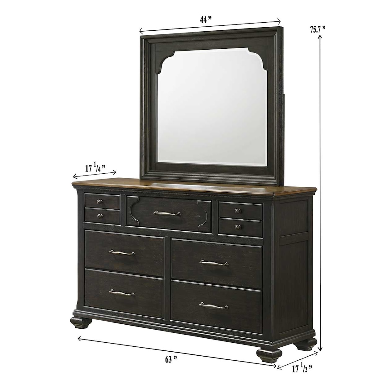 CM HAMILTON Queen 5-Piece Bedroom Set