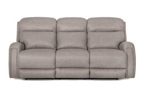 Casual Power Reclining Sofa with Integrated USB Port