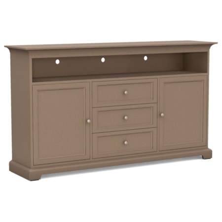 72" Wide Extra Tall TV Console