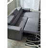 Benchcraft Salado 2-Pc Sectional w/ Sleeper & Storage Chaise