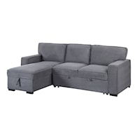Transitional Pull-Out Sofa Bed