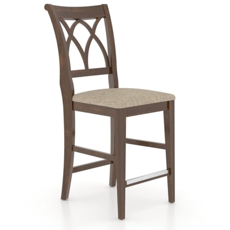 Open-Back Counter Stool
