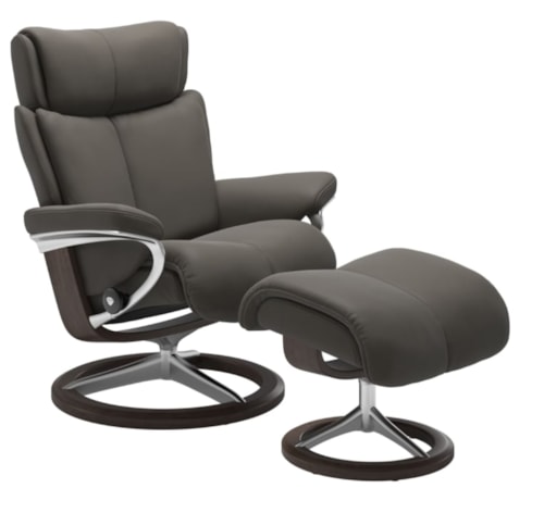 Large Reclining Chair with Signature Base