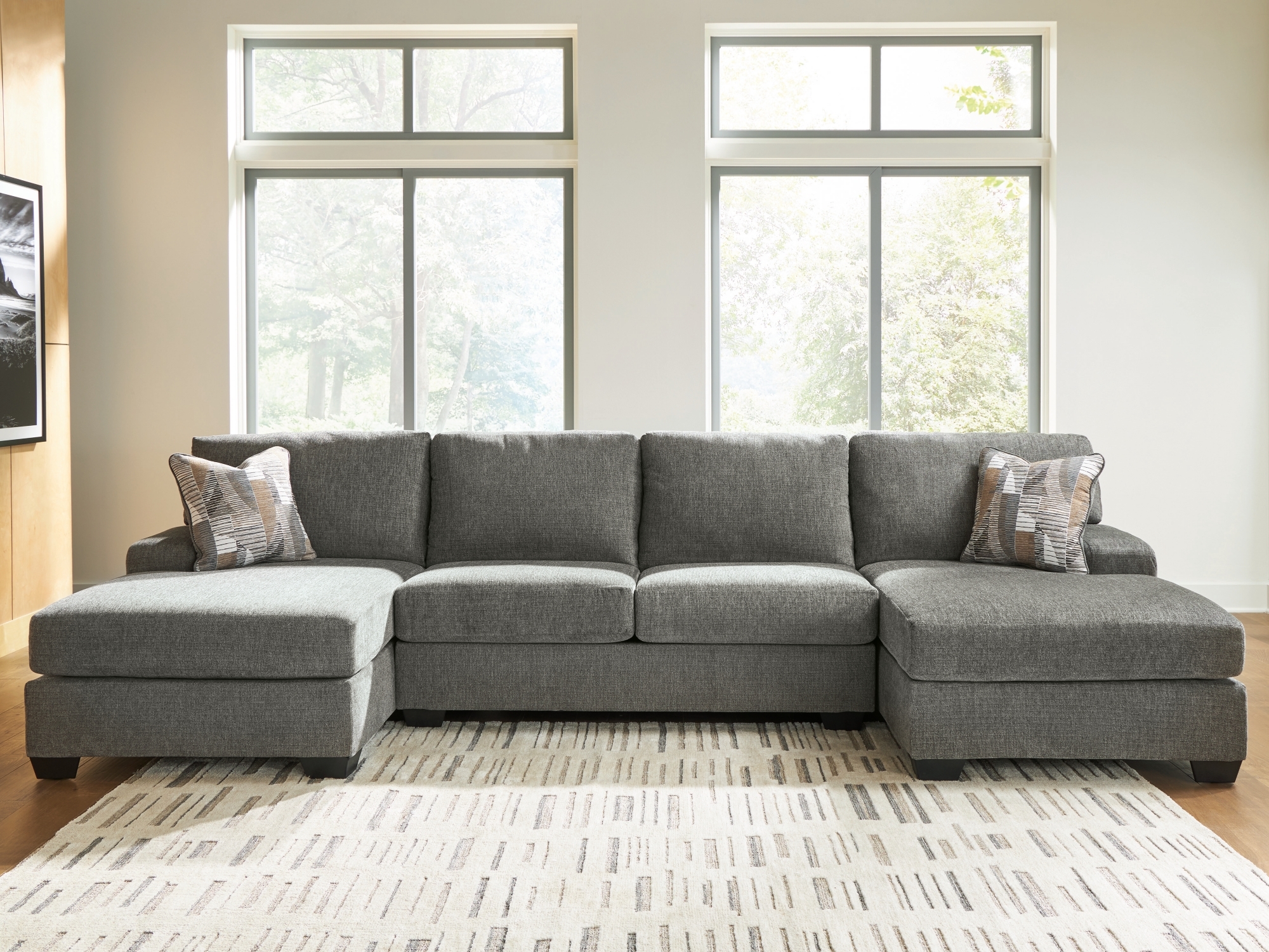 Signature Design by Ashley Clarington Sectional With Double Chaise