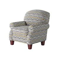 Accent Chair with Rolled Arms