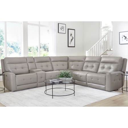 6-Piece Power Reclining Sectional Sofa