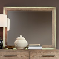 Contemporary Mirror with LED Lights 