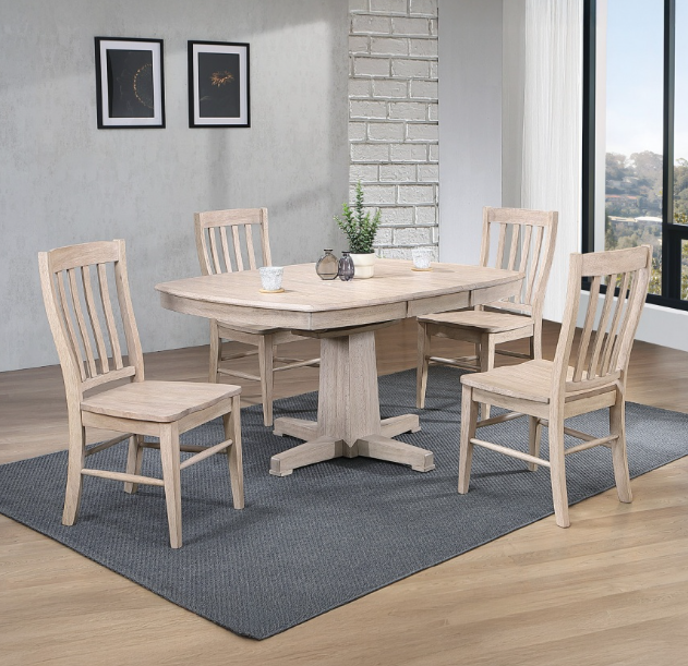 Slat Back Dining Side Chair