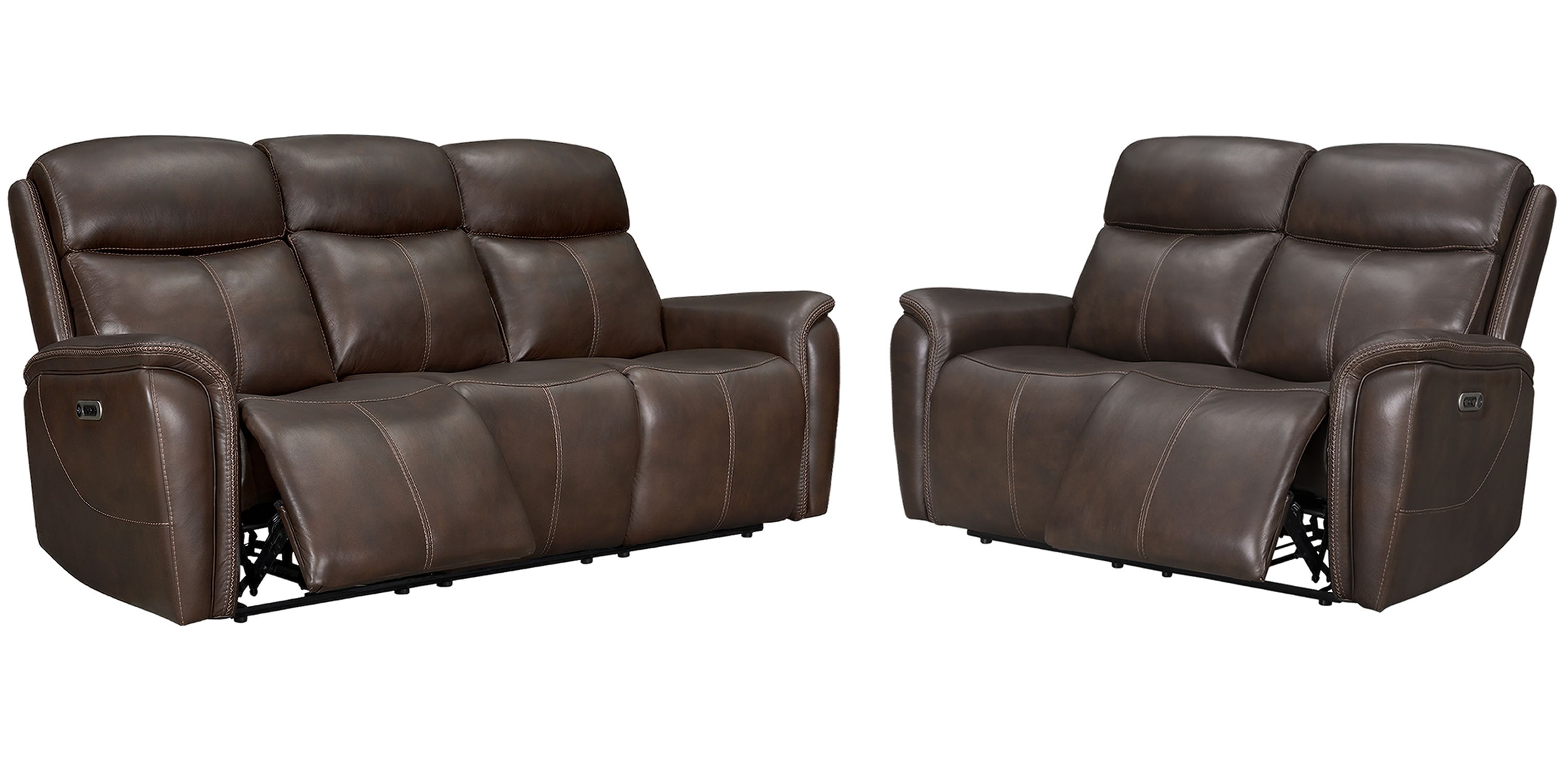 Parker Living Cascade Power Reclining Sofa and Loveseat Set
