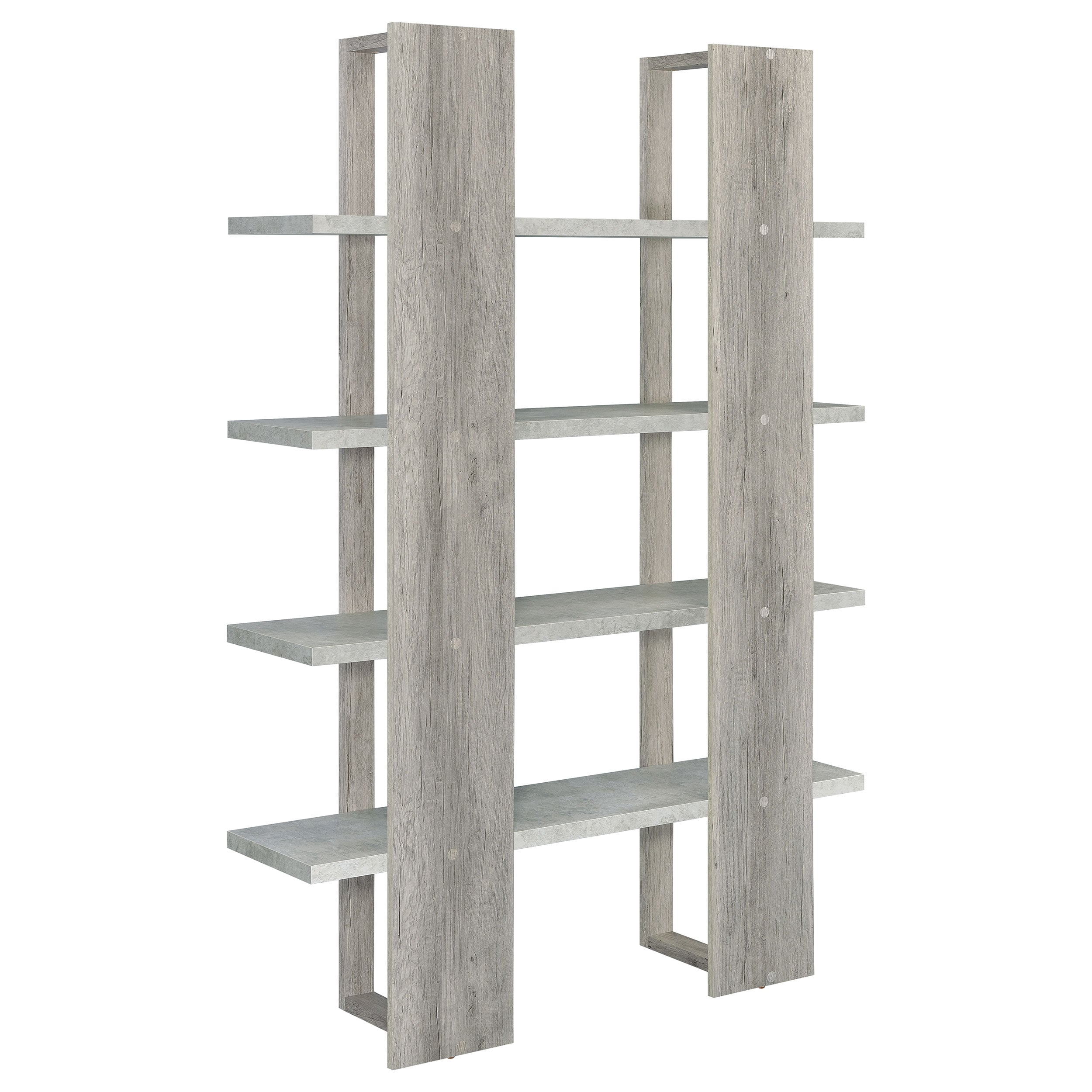Coaster Danbrook Danbrook 4-shelf Bookshelf and Cement