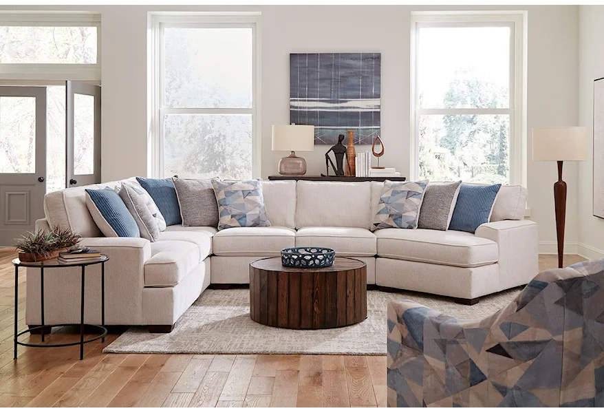 3550 Rockport Sectional Sofa by Behold Home at Furniture and More