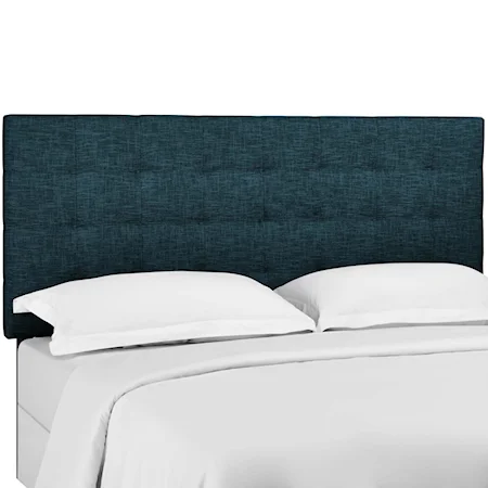 Tufted Twin Upholstered Linen Fabric Headboard
