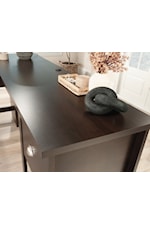 Sauder Summit Station Contemporary L-Shaped Desk with File Drawer