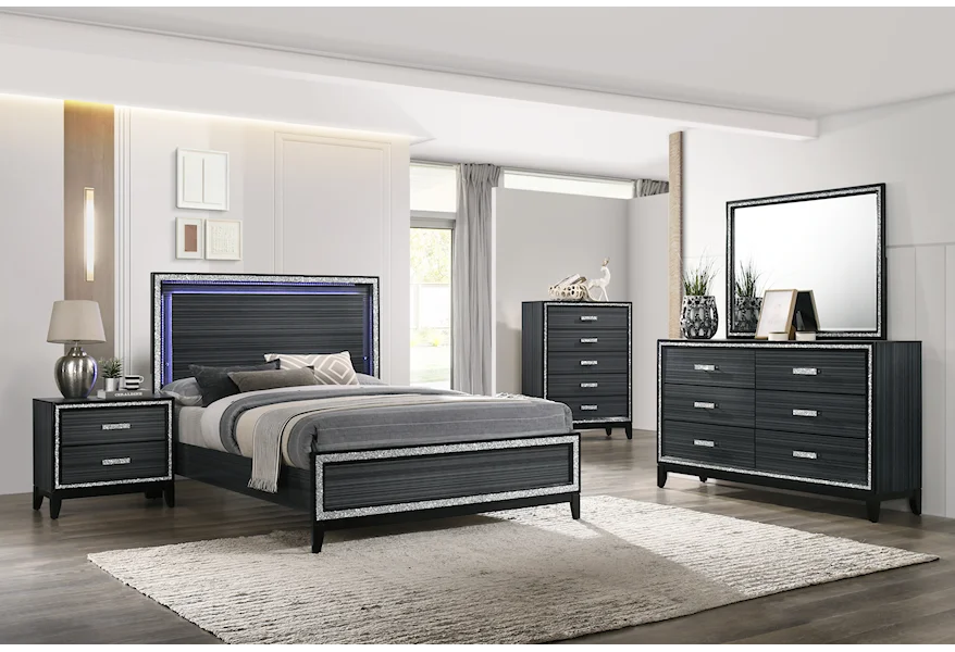 Haiden King Bedroom Group by Acme Furniture at Nassau Furniture and Mattress
