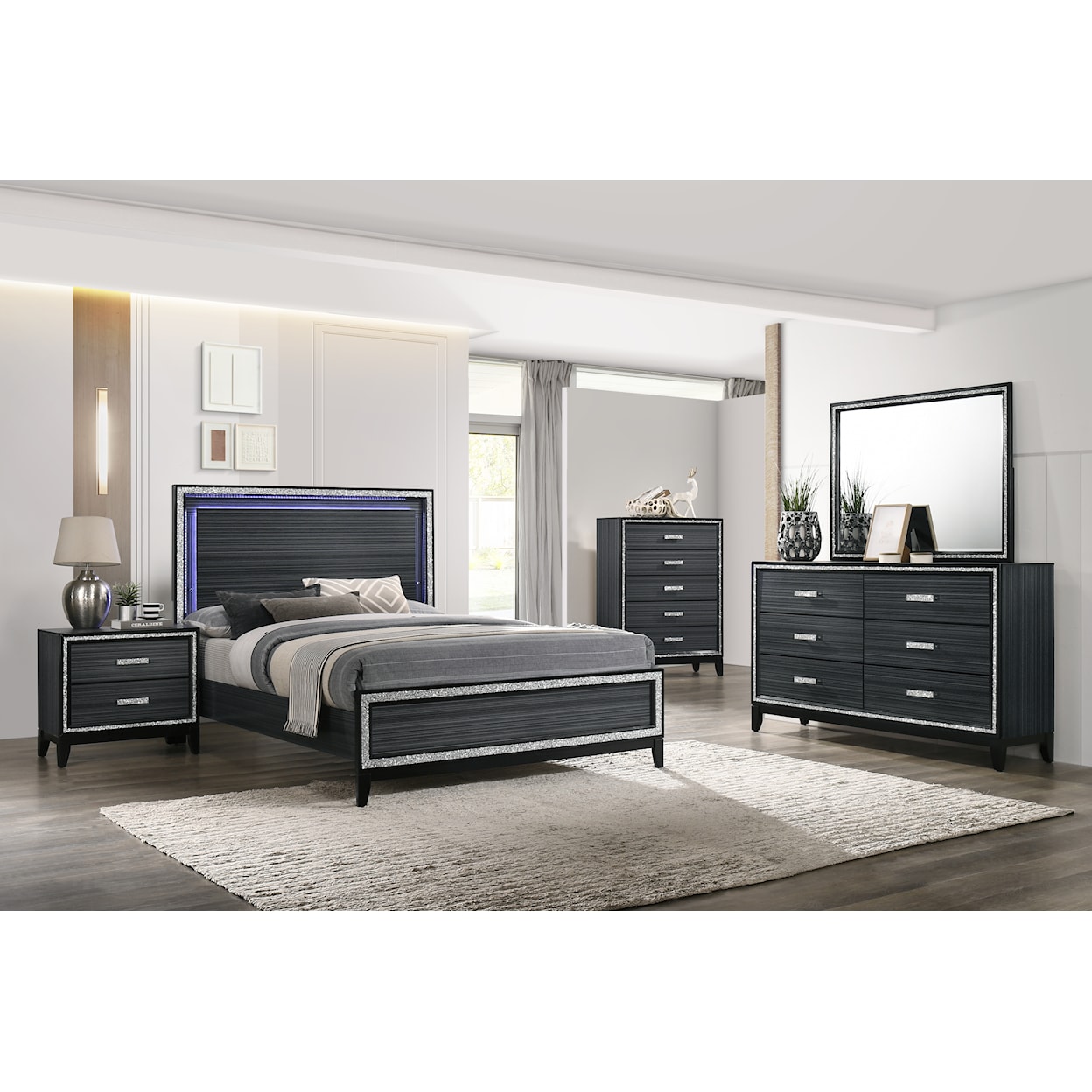 Acme Furniture Haiden King Bed