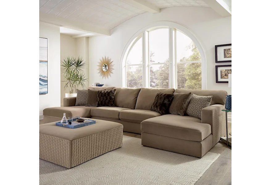 3301 Carlsbad U-Shape Sectional by Jackson Furniture at Galleria Furniture, Inc.