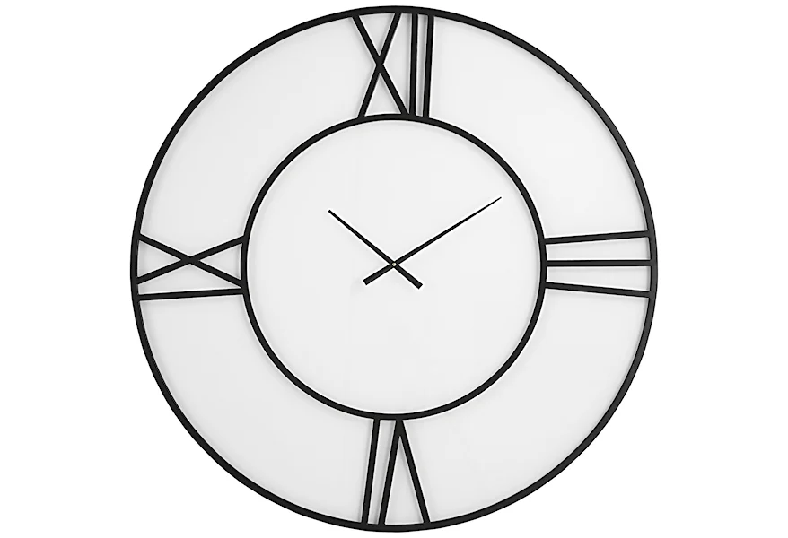 Reema Reema Wall Clock by Uttermost at Mueller Furniture