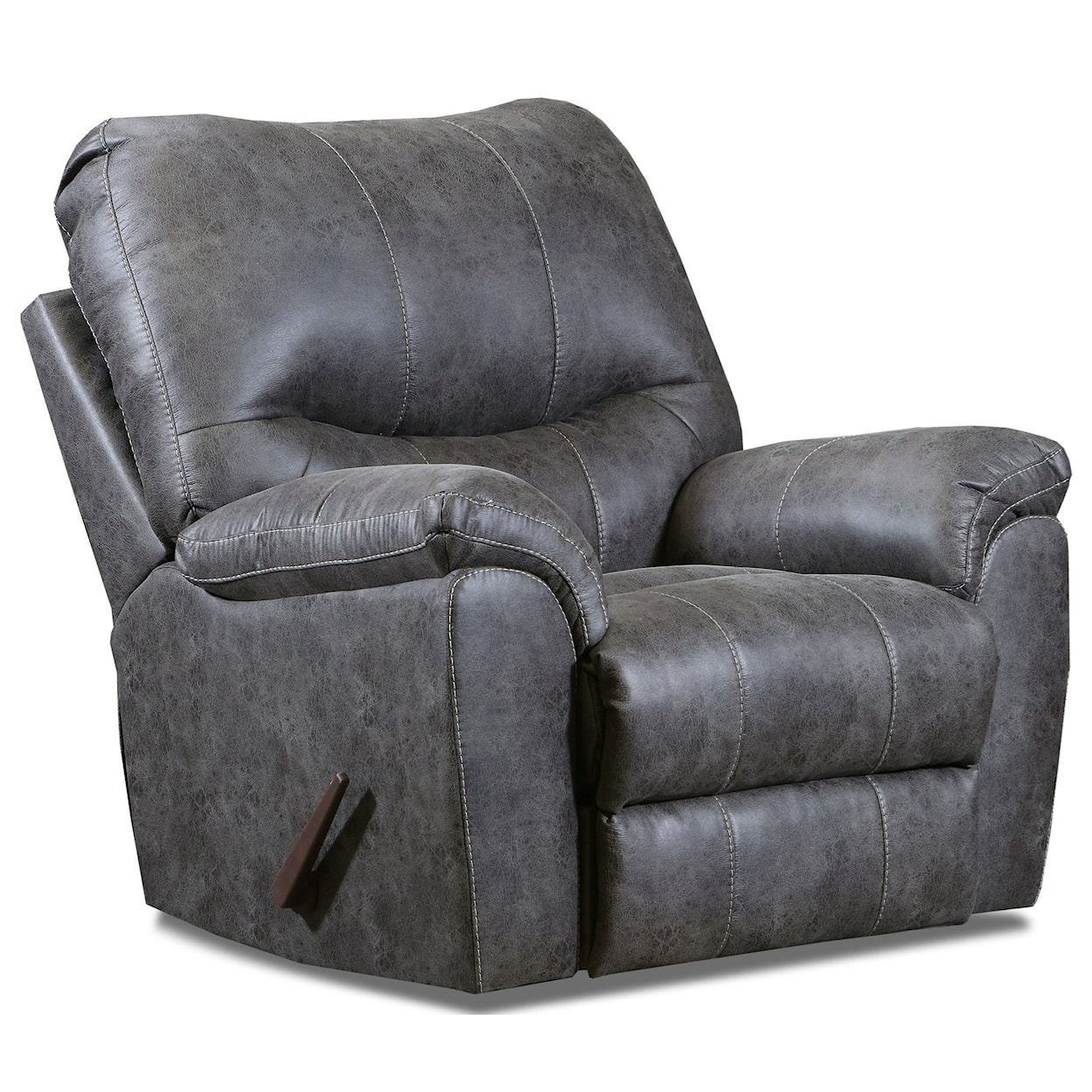 Peak Living 1780 Recliner Recliner with Pillow Arms