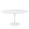 Modway Lippa White Round Dining Table