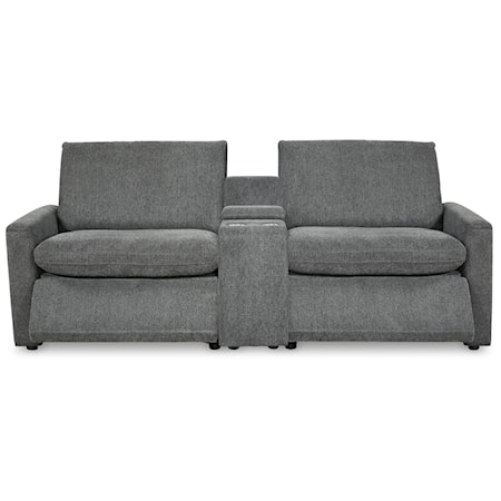 3-Piece Power Reclining Sofa w/ Console