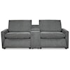 Ashley Furniture Signature Design Hartsdale 3-Piece Power Reclining Sofa w/ Console