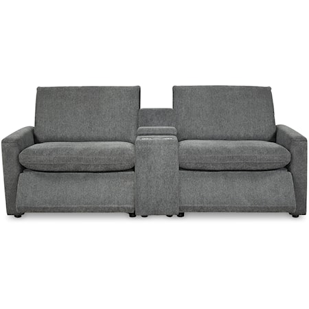 3-Piece Power Reclining Sofa w/ Console