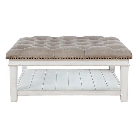 Upholstered Ottoman Coffee Table