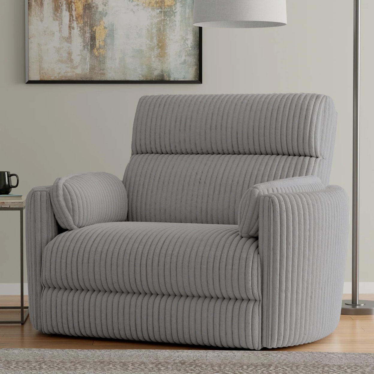 Parker Living Radius LIVI RECL 570 107 Contemporary Power Glider Chair and a Half with USB Port Suburban Furniture Recliner Three Way