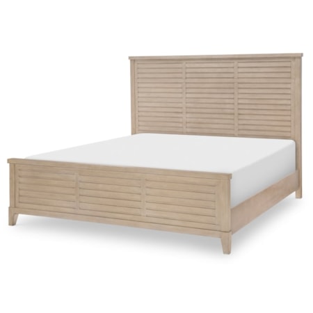 King Panel Bed