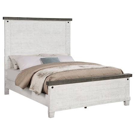 Lilith Wood Queen Panel Bed