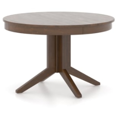 Round Wood Table