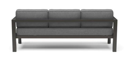 homestyles Grayton 673030 Contemporary Outdoor Aluminum Sofa Value