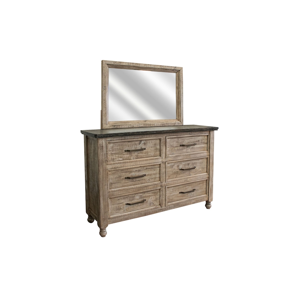 International Furniture Direct Stone Dresser