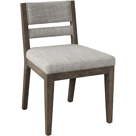 Upholstered Back Side Chair