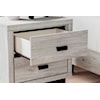 JB King Vessalli 2-Drawer Nightstand