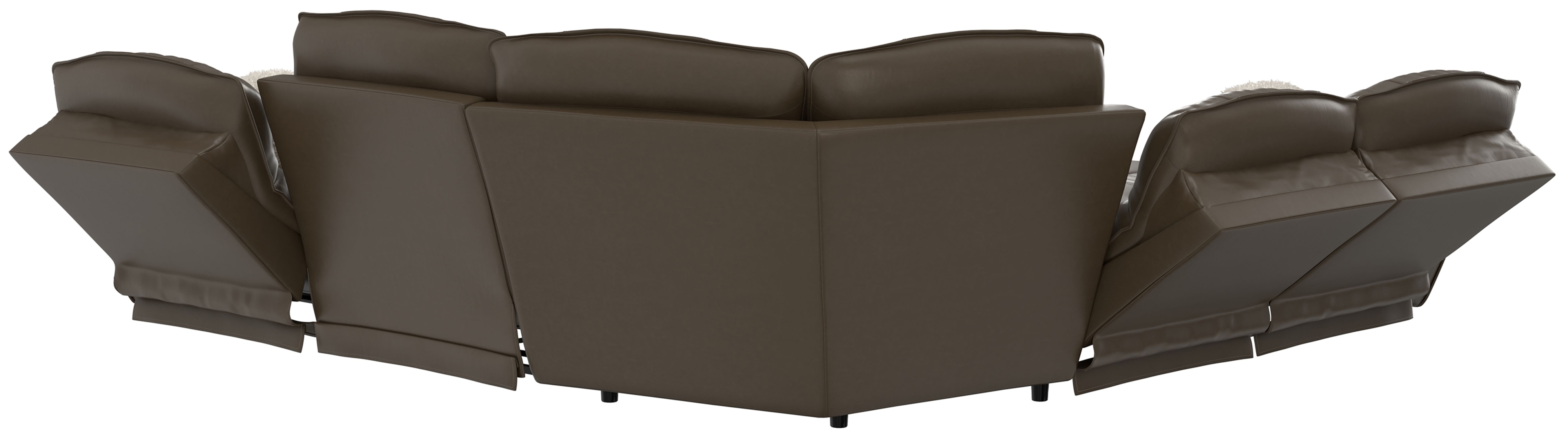 Catnapper Tramonti 5-Piece Sectional with Three Power Recliner