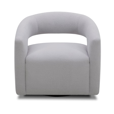 Open Back Accent Chair