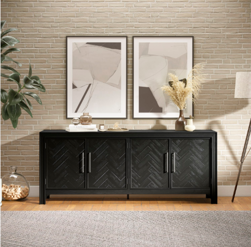 Jofran Gramercy 4 Door Accent Cabinet